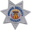Heros Pride Silver Private Security Officer Star Patch 0035 Thumbnail Image