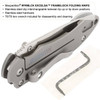 Maxpedition EXCELSA Framelock Folding Knife FRMLCK Thumbnail Image