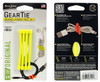 Nite Ize Gear Tie Reusable Rubber Twist Tie 3" - 4 Pack Neon Yellow Thumbnail Image