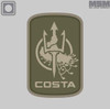 Mil-Spec Monkey Costa Ludus Logo 2in PVC Patch COSTALUDUSLOGO2INPVC - La Police Gear Thumbnail Image