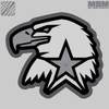 Mil-Spec Monkey Eagle Star Patch EAGLESTAR - LA Police Gear Thumbnail Image