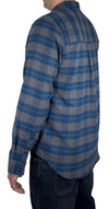 LA Police Gear Atlas Long Sleeve Flannel - Back left Thumbnail Image