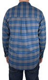 LA Police Gear Atlas Long Sleeve Flannel - Back Thumbnail Image