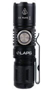 LAPG F-1 1,350 Lumen Compact EDC Flashlight with Rechargeable Battery and Magnetic Tailcap Thumbnail Image
