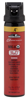 Defense Technology First Defense 360 .4percent MK-4 Stream OC Aerosol DT-5249A Thumbnail Image