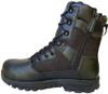 LA Police Gear Sector Black 8 Composite-Toe Boot Side-Zip Duty Boot D8201SZCTBK Thumbnail Image
