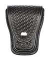 Aker Model 501 Teardrop Handcuff Case basketweave chrome Thumbnail Image