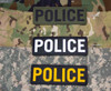 Mil-Spec Monkey Police 8.5 x 3 Patch POLICE-8-5X3 Thumbnail Image