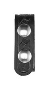 Aker basket weave chrome 3/4-Inch Belt Keeper  Thumbnail Image