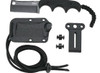 CRKT 2383K Minimalist Cleaver Blackout Compact Fixed Blade Neck Knife  2383K 794023238365 Thumbnail Image