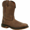 Rocky Worksmart Men's Dark Brown 10" Unlined Western Boot RKW0346  RKW0346  Thumbnail Image