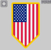 Mil-Spec Monkey US Flag Vertical PVC Patch USFLAGVERTICALPVC Thumbnail Image
