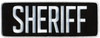 Hero's Pride Sheriff Back Patch  HP-1100-2  Thumbnail Image
