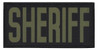 Hero's Pride Sheriff Tactical Chest and BackPatch Set  HP-116041  Thumbnail Image