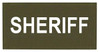 Hero's Pride Sheriff Tactical Chest and BackPatch Set  HP-116041  Thumbnail Image