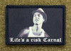 Tactical Outfitters Life's A Risk Carnal Morale Patch  CARNAL-PATCH  Thumbnail Image