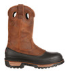 Georgia Boot MudDog 11" Brown Waterproof Steel Toe Wellington Boot  G5594  Thumbnail Image