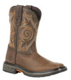 Georgia Boot Little Kid's Carbo-Tec LT 8" Brown Pull-On Boot  GB00342C  Thumbnail Image