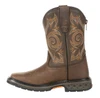 Georgia Boot Big Kid's Carbo-Tec LT 8" Brown Pull-On Boot  GB00342Y  Thumbnail Image