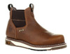 Georgia Boot Wedge 5" Brown Waterproof Chelsea Boot  GB00352  Thumbnail Image