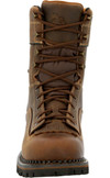 Georgia Boot AMP LT Logger 9" Brown Waterproof Low Heel Composite Toe Boot  GB00473  Thumbnail Image