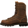 Georgia Boot AMP LT Logger 9" Brown Waterproof Low Heel Composite Toe Boot  GB00473  Thumbnail Image