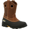 Georgia Boot Big Kid's MudDog 8" Brown Pull-On Boot  GB00481Y  Thumbnail Image