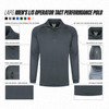 LA Police Gear Men's Long Sleeve Operator Tact Performance Polo  PPS2011LS  Thumbnail Image
