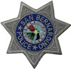 Hero's Pride San Bernardino Police Silver Star Patch 3" x 3"  X218046A  Thumbnail Image