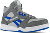 Reebok Men's BB4500 High-Top Grey and Cobalt Blue Work Sneakers RB4135  RB4135  Thumbnail Image
