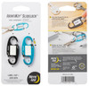 NiteIze IdentiKey SlideLock Dual Carabiner 2 Pack  IKSLA-A1-2R6 094664054110 Thumbnail Image