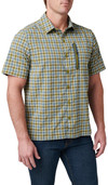 5.11 Tactical Men's Marksman Utility Plaid Short Sleeve Shirt  71216  Thumbnail Image