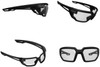 Mechanix Wear Vision Type-X Safety Eyewear - Black Frame - Clear Lens  VXS-10AE 781513668405 Thumbnail Image