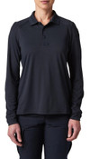 5.11 Tactical Women's Helios Long Sleeve Polo Shirt 32013 - Dark Navy Thumbnail Image