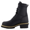 Frye Men's Black Safety-Crafted 8" Waterproof Logger Work Boot FR40201  FR40201  Thumbnail Image