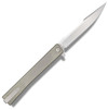 Ocaso Solstice Flipper Folding Knife With Satin Harpoon Blade And Titanium Handle  9HTS 850042713242 Thumbnail Image