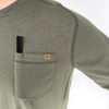 Iron & Haft Long Sleeve Pocket Work Tee  IH-LSWT  Thumbnail Image