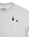 Iron & Haft Men's Pocket Long Sleeve Work T-Shirt Thumbnail Image