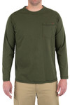 Iron & Haft Men's Pocket Long Sleeve Work T-Shirt Thumbnail Image