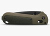 Benchmade 431SBK-1 Redoubt Tanto Combo Edge Ranger Green/Forest Green Grivory Folding Knife  431SBK-1 610953206802 Thumbnail Image