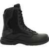 Rocky RKD0102 Men's Cadet 8" Black Side Zip Public Service Shoe  RKD0102  Thumbnail Image