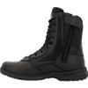 Rocky RKD0102 Men's Cadet 8" Black Side Zip Public Service Shoe  RKD0102  Thumbnail Image