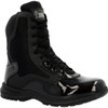 Rocky RKD0103 Men's Cadet 8" Black Side Zip Public Service Shoe  RKD0103  Thumbnail Image