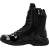Rocky RKD0103 Men's Cadet 8" Black Side Zip Public Service Shoe  RKD0103  Thumbnail Image