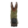 Durango Maverick XP Men's Waterproof Oiled  Forest Green and Brown Western Work Boot  DDB0177  Thumbnail Image