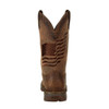 Durango Rebel Men's Brown Distressed Flag Embroidery Western Boot  DDB0314  Thumbnail Image