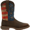 Durango Rebel Men's Dark Brown Vintage Flag Western Boot  DDB0328  Thumbnail Image