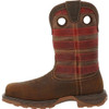 Durango Maverick XP Men's Composite Toe Bark Brown and Flag Western Waterproof Work Boot  DDB0366  Thumbnail Image