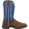 Durango Rebel Men's Saddle Brown Denim Blue Western Boot  DDB0429  Thumbnail Image