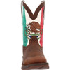 Durango Rebel Men's Sandy Brown Mexico Flag Western Boot  DDB0430  Thumbnail Image